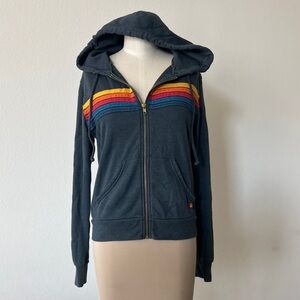 Aviator Nation 5 Stripe Hoodie